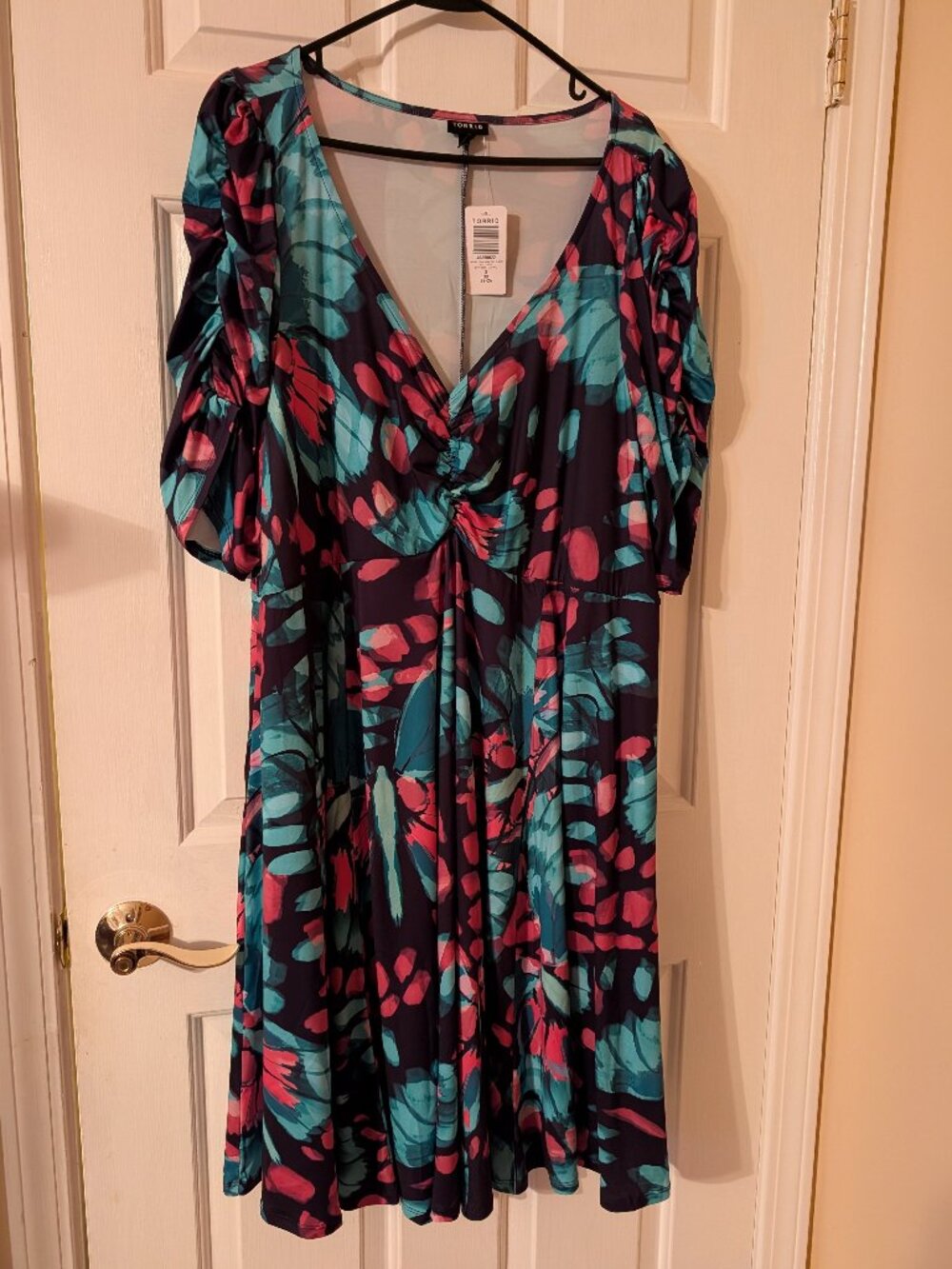Torrid Butterfly Dress ~ 3/3X/22-24